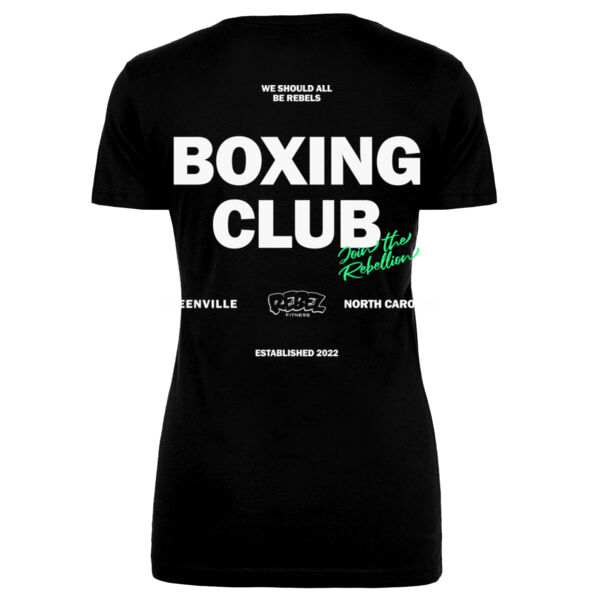 BOXING CLUB - WOMEN'S FITTED T-SHIRT - $NVAW41$ Thumbnail