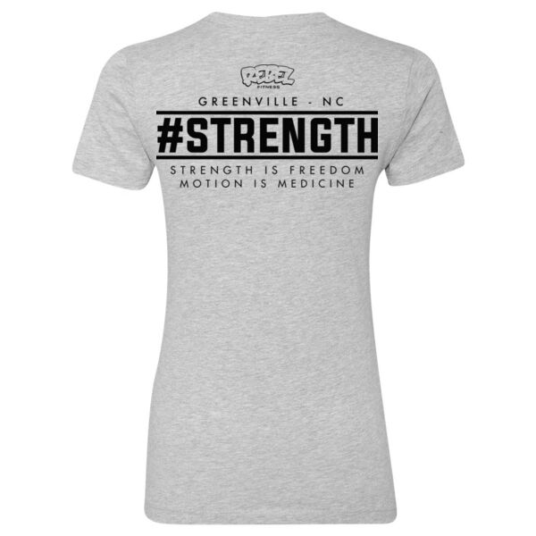 #STRENGTH - WOMEN'S FITTED T-SHIRT - $NE5FU8$ Thumbnail